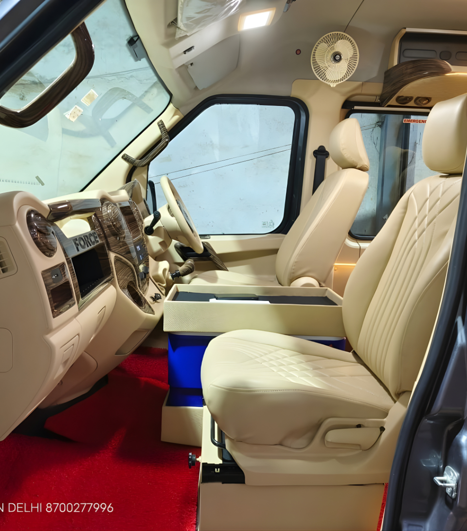 Urbania mini bus hire for outstation trips India