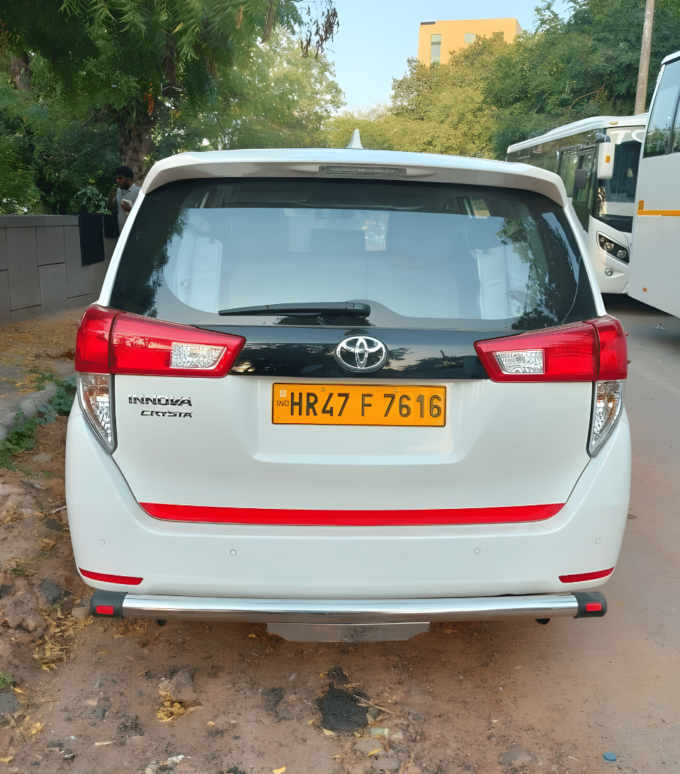 Innova Crysta on hire in New Delhi