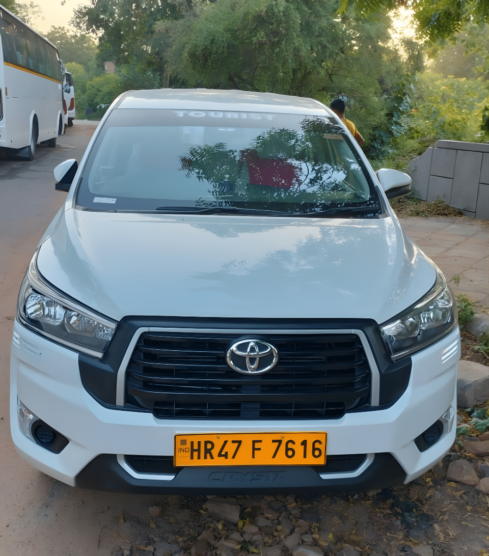 Innova Crysta on hire in New Delhi