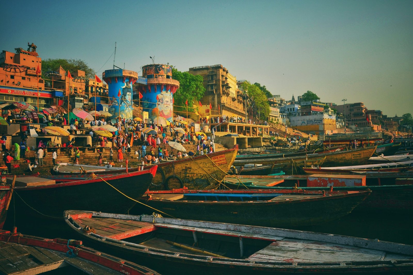 Jodhpur Blue City sunrise — Mehrangarh Fort Rajasthan India indigo dawn
